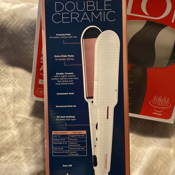 NEW  BUNDLE OF 2 HEAT STYLING TOOLS FOR HAIR - Picture 5 of 9